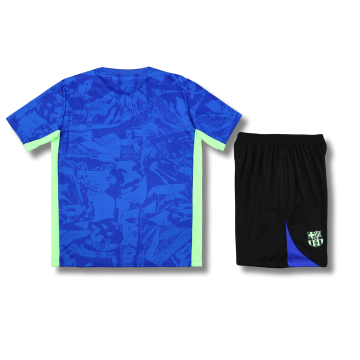 FC Barcelone - Ensemble d'entraînement Néon Bleu