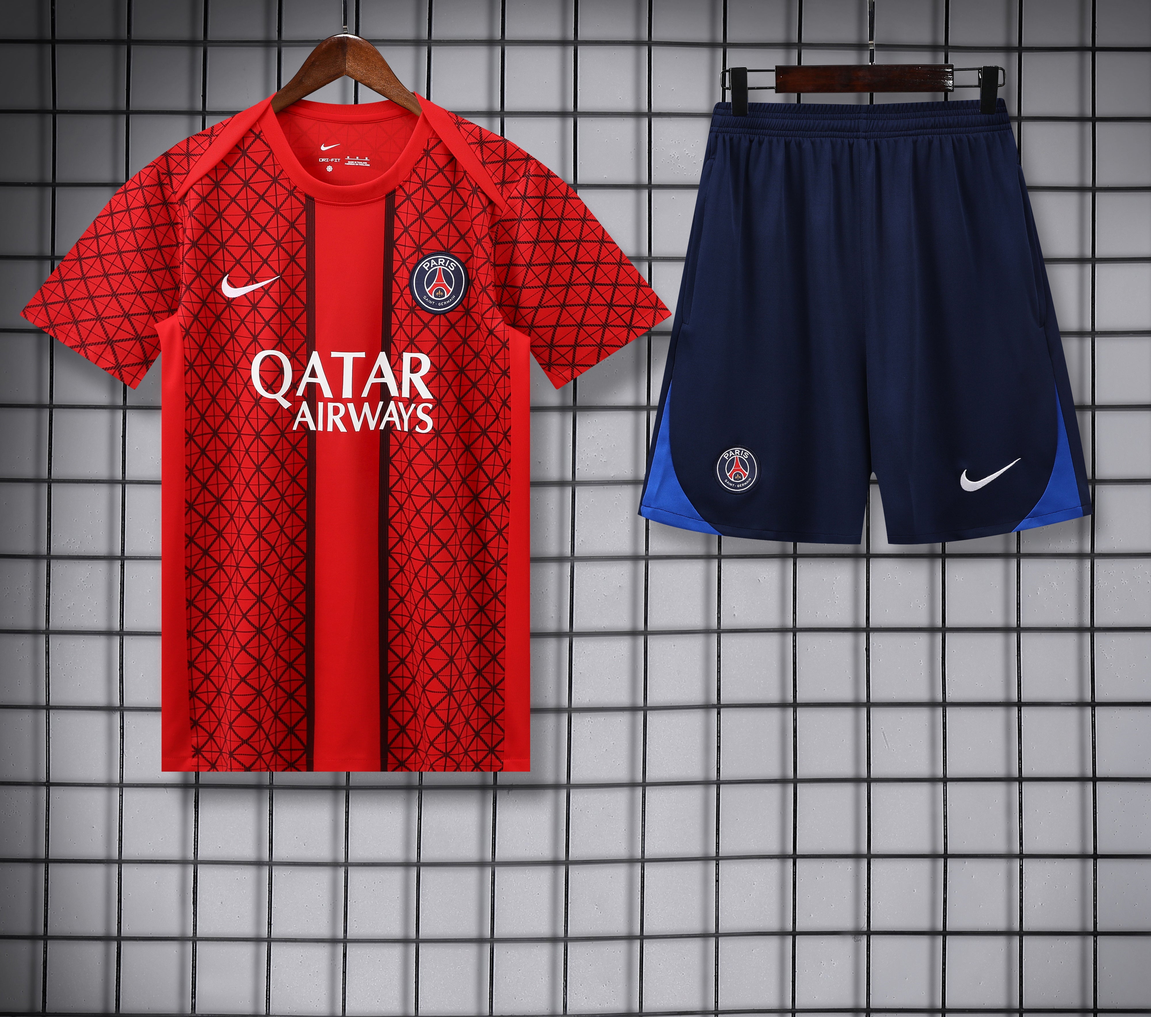 Paris Saint-Germain - Ensemble d'entraînement Rouge