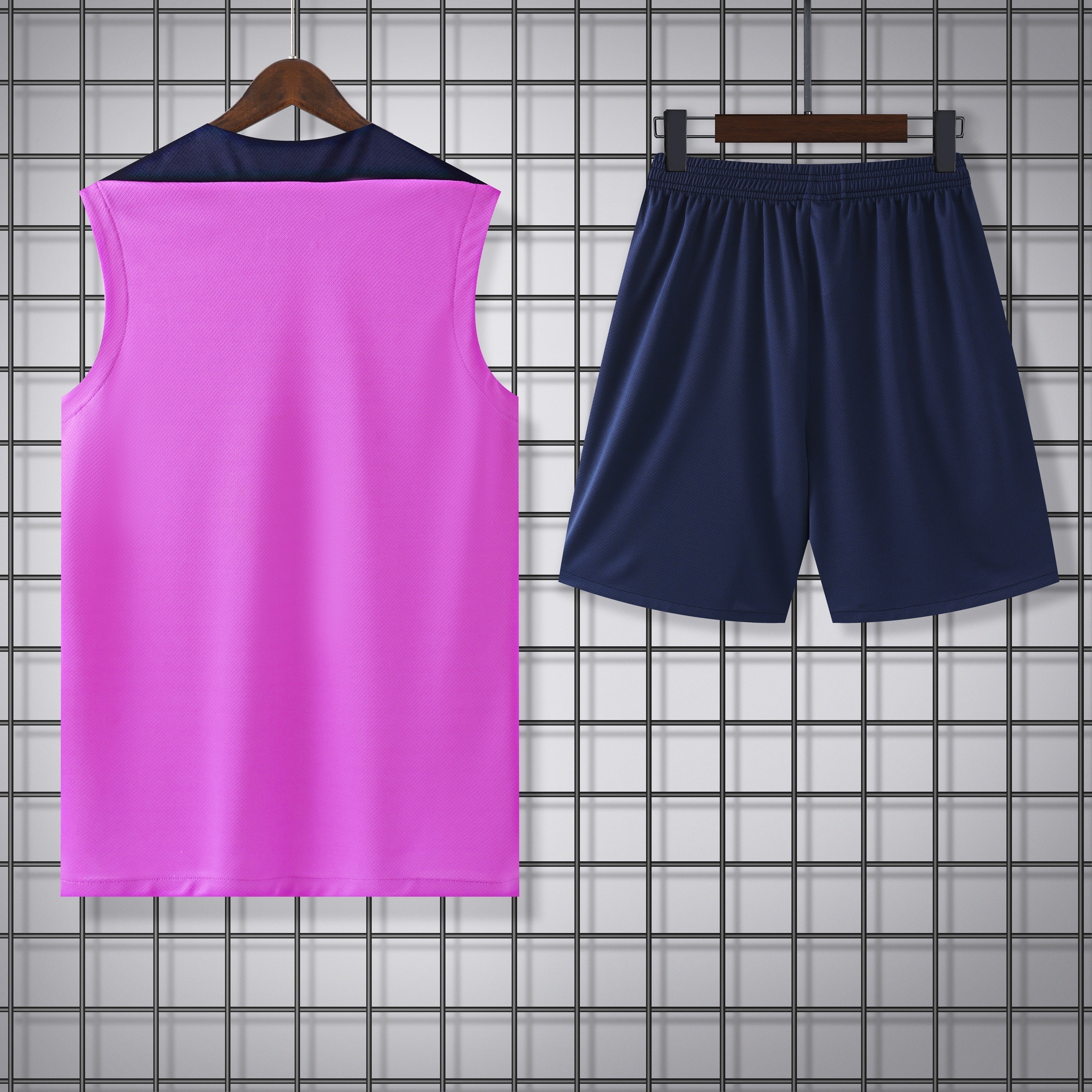 FC Barcelone - Débardeur Ensemble d'Entraînement Magenta